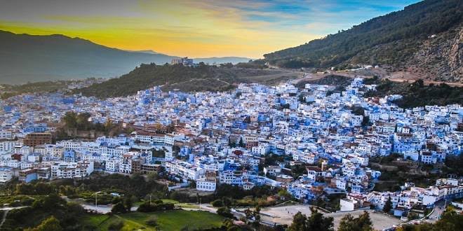 Cradled by the peaks: The defensive geography of Chefchaouen.. Source: Gite Talassemtane / Rif Mountains Hiking: Talassemtane National Park, Chefchaouen